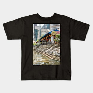 Boat Quay Kids T-Shirt